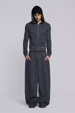 Checkerboard Baggy Monster Joggers - Image 3