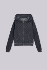 Checkerboard Mini Monster Hoodie - Image 2