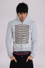Grey Golden Drummer Hoodie - Image 7
