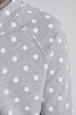 Grey Polkadot Hoodie - Image 6