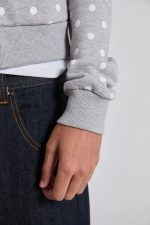 Grey Polkadot Hoodie - Image 7