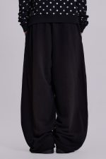 Black Baggy Monster Joggers - Image 5