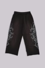 Black Baggy Blade Joggers - Image 2