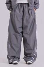 Grey Vapor Tracksuit Bottoms - Image 2