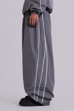 Grey Vapor Tracksuit Bottoms - Image 8