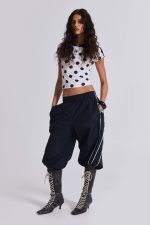 No.13 Polka Dot Football Top - Image 5