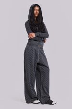 Checkerboard Mini Monster Hoodie - Image 10