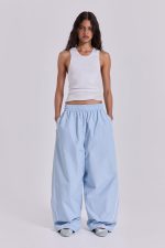 Blue Vapor Tracksuit Bottoms - Image 3