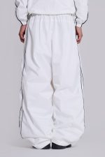 White Vapor Tracksuit Bottoms - Image 4
