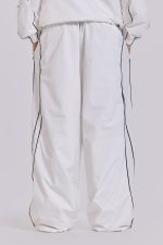 White Vapor Tracksuit Bottoms - Image 4