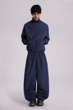 Navy Vapor Tracksuit Bottoms - Image 7