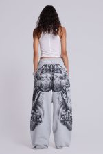 Gothic Print Baggy Monster Joggers - Image 6