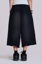 Monster 3/4 Washed Black Shorts - Image 4