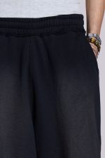 Monster 3/4 Washed Black Shorts - Image 5