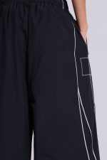 P.O.A. Black Vapor Tracksuit Bottoms - Image 7