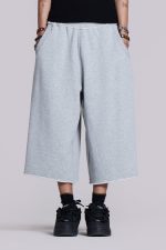 Monster 3/4 Grey Marl Shorts