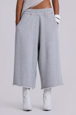 Monster 3/4 Grey Marl Shorts - Image 2