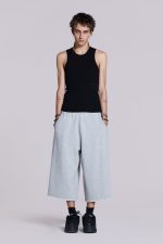 Monster 3/4 Grey Marl Shorts - Image 4