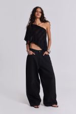 Solid Black XL Colossus Jeans - Image 3