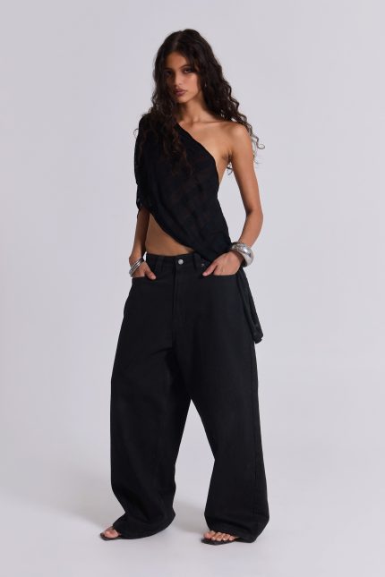 Solid Black XL Colossus Jeans