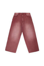 Burgundy Washed XL Colossus Jeans - Image 10