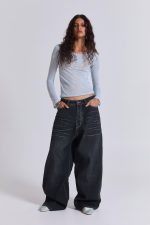 Black Coated XL Colossus Jeans - Image 6
