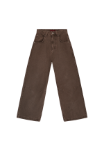 Washed Brown Colossus Jeans - Image 7