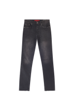 Washed Black Drain Jeans - Image 7