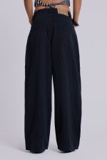 Black Pinstripe XL Colossus Jeans - Image 3