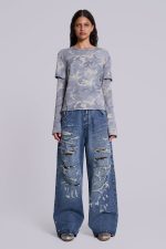 Destroyed XL Colossus Jeans