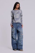 Destroyed XL Colossus Jeans - Image 9