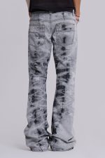 Grey Tie Dye Drift Jeans - Image 4