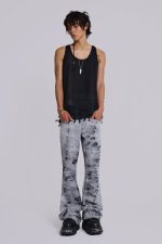 Grey Tie Dye Drift Jeans - Image 9