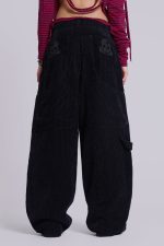 Black Skull Cord Colossus Jeans - Image 4