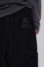 Black Skull XL Cord Colossus Jeans - Image 5