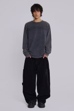 Black Skull XL Cord Colossus Jeans - Image 3