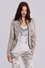 Rebel Jacket in Sand - Image 4