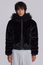 Raven Faux Fur Jacket - Image 5