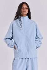 Blue Vapor Tracksuit Top - Image 10
