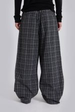 Black Check Goliath Suit Trousers - Image 5