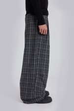Black Check Goliath Suit Trousers - Image 3