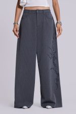 Tattoo Pinstripe Goliath Suit Pants - Image 2