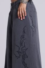 Tattoo Pinstripe Goliath Suit Pants - Image 4
