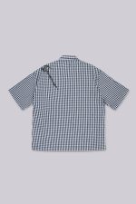Blue Atom Checked Shirt - Image 8