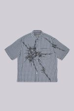 Blue Atom Checked Shirt - Image 2
