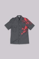 Script Pinstripe Shirt - Image 2