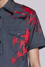 Script Pinstripe Shirt - Image 5
