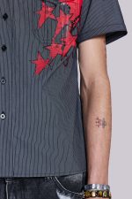 Script Pinstripe Shirt - Image 8