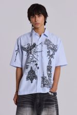 Sketch Pinstripe Shirt - Image 10