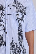 Sketch Pinstripe Shirt - Image 9